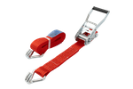 Cinghia di trasporto UNITRAILER rossa da 4 m/50 mm/5 t con tenditore