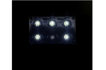 Lampada interna per auto a LED HORPOL LWD2153/CZ da 900 lm, nera, con interruttore.