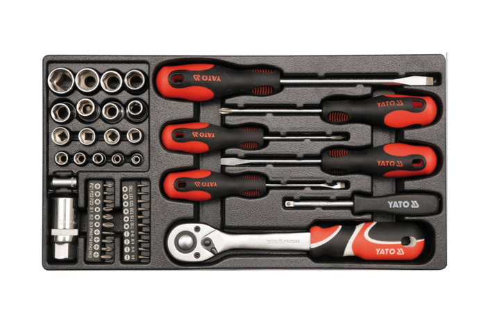 Cassetta degli attrezzi 80 pezzi YATO YT-38951