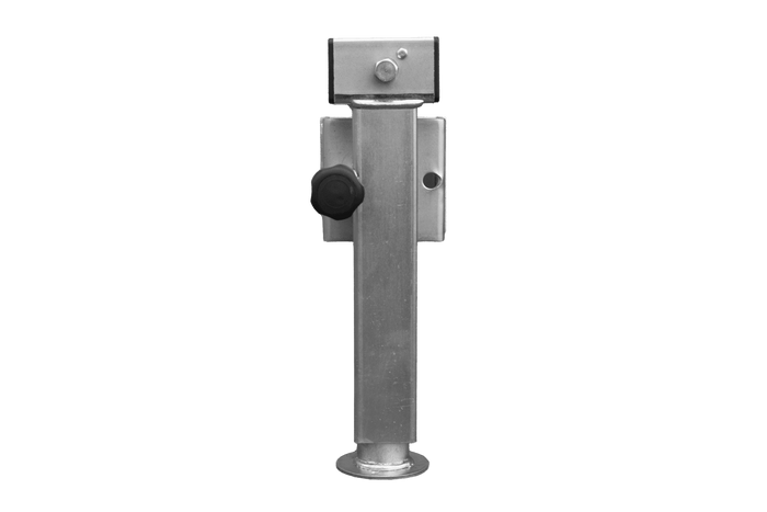 UNITRAILER D-110.000.049 supporto a manovella estensibile per rimorchio pianale da 1300 kg 410-645 mm
