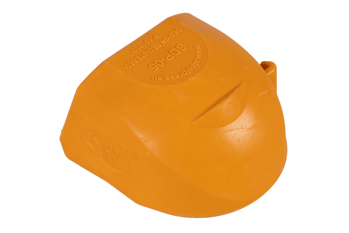 Copertura di sicurezza per il gancio di traino a sfera STEELPRESS SDP-05 Soft Dock con spazio per la spina