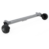 Assale frenato KNOTT VGB13M per rimorchio/carro attrezzi 1350kg 1450mm 1950mm 5x112