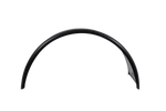Parafango doppio per rimorchio 15-16" DOMAR DK7120 passaruota 880/400mm in metallo con bordo in gomma