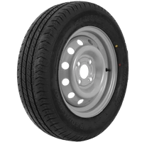 Ruota completa PNEUMATICO LINGLONG 165/70 R13 79N CERCHIO UNITRAILER 4Jx13"H2 4x100 ET:30