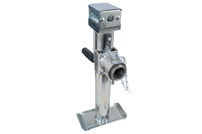 Supporto estendibile con adattatore UNITRAILER TJ5001+TJ5002A per rimorchio pianale da 1300 kg 364-614 mm