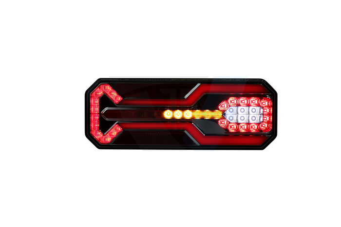 Fanale posteriore a LED TT Technology TT.12514, 5 funzioni, universale