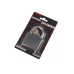 Lucchetto in ghisa 60mm HERMON, diametro occhio 8mm