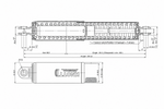 Dispositivo di inerzia/ammortizzatore di frenata KNOTT KF-GF1 per rimorchio