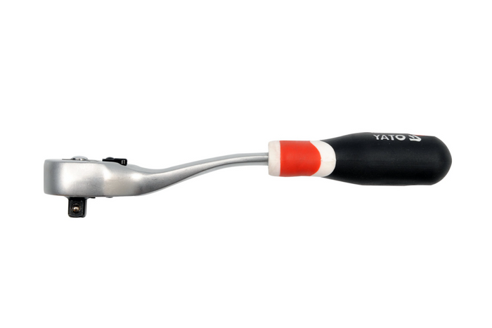 YATO YT-0730 cricchetto curvo 1/4" lunghezza 155mm