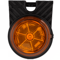 Lampada di segnalazione universale arancione a LED FRISTOM FT-059 con staffa angolare