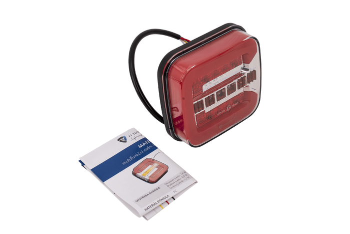 TT TECHNOLOGY TT.12523L Fanale posteriore a LED, 4 funzioni, sinistro