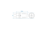 Spina Schuko ProPlus 373570 con contatto di protezione 16A 230V