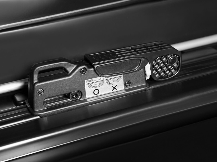 Box da tetto Inter Pack Skugga L 660, nero lucido