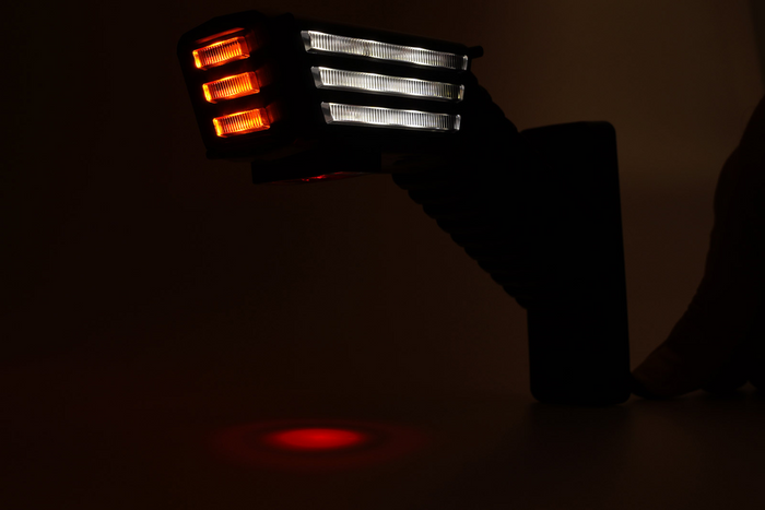 WAŚ 2554P W297.4.1 Faro di posizione destro a LED SPOT sul braccio