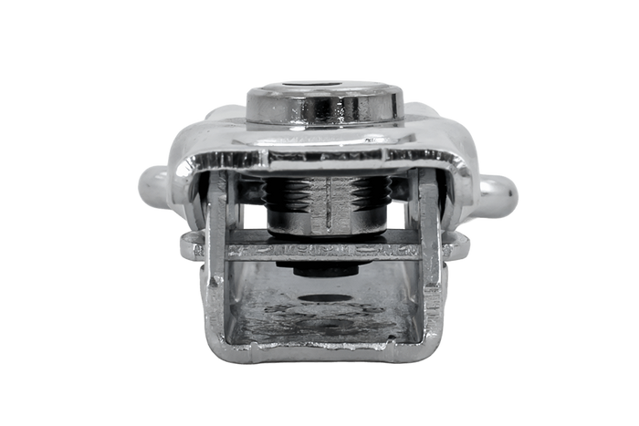 Gancio laterale con fissaggio STEELPRESS ZB-13A+Z-11A, serratura laterale del rimorchio completa con chiave