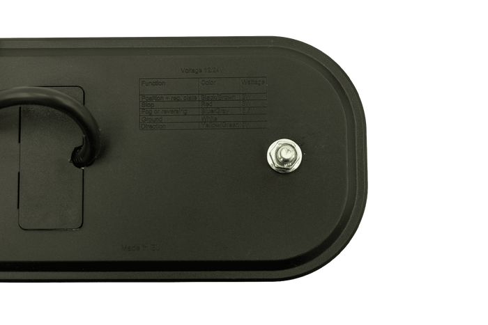 Fanale posteriore a LED FRISTOM FT-230, 6 funzioni, universale