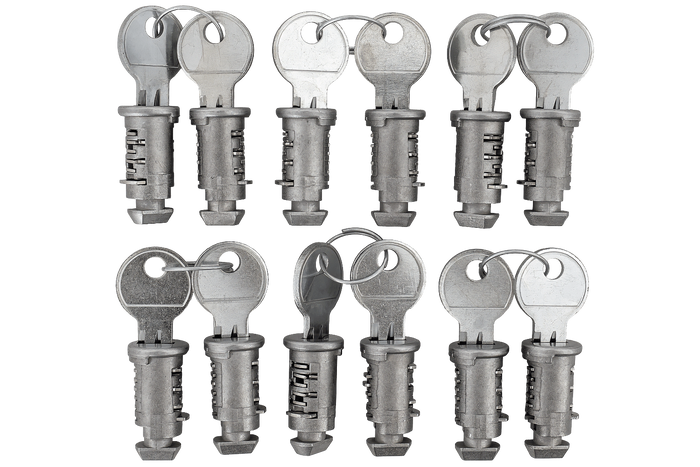 Set di serrature e chiavi universali (12 pezzi)