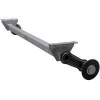 Asse KNOTT VG7-L non frenato per rimorchio UNITRAILER 750kg 1260mm 1560mm 4x100