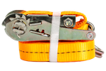 Cinghia di trasporto UNITRAILER arancione da 2 m/50 mm/5 t con tenditore