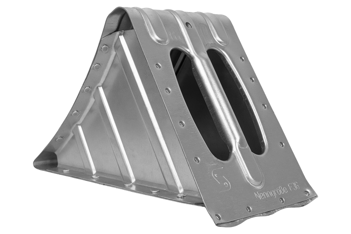 cuneo per ruote KNOTT G36 h: 150mm in metallo