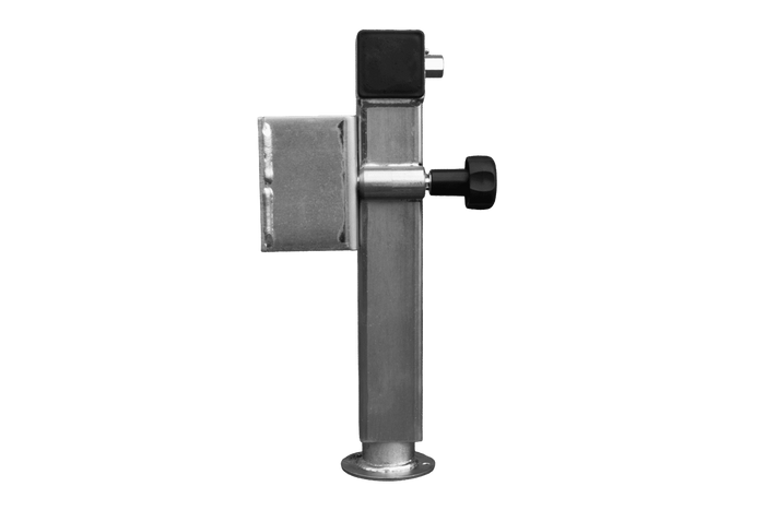 UNITRAILER D-110.000.049 supporto a manovella estensibile per rimorchio pianale da 1300 kg 410-645 mm