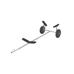 Carrello scorrevole ProPlus 740024CR per il trasporto di imbarcazioni leggere, pontoni da 70 kg