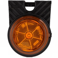 Lampada di segnalazione universale arancione a LED FRISTOM FT-059 con staffa angolare