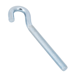 Gancio da cantiere DROMET HZ M6x80 con estremità aperta (piegata)