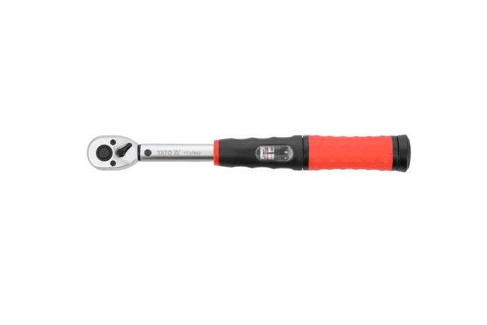 Set di chiavi dinamometriche YATO da 3/8" 10–60Nm, composto da 6 pezzi, per la sostituzione delle candele.