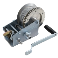 OUTLET Argano manuale per rimorchio KNOTT 1135kg con fune d'acciaio