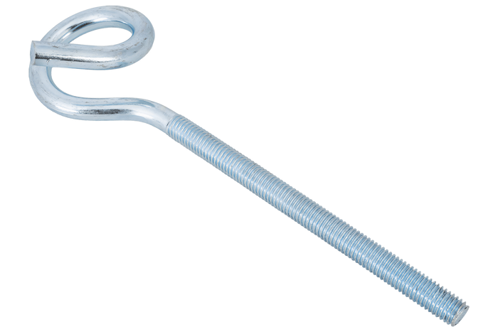 Gancio da cantiere DROMET HOH M10x200 con estremità oscillante