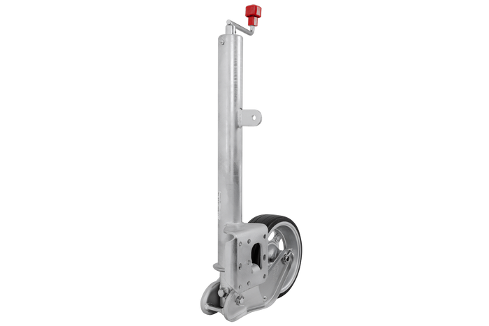 AL-KO 1223638 ruotino di appoggio automatico con maniglia 500kg 60mm 1010-1350mm