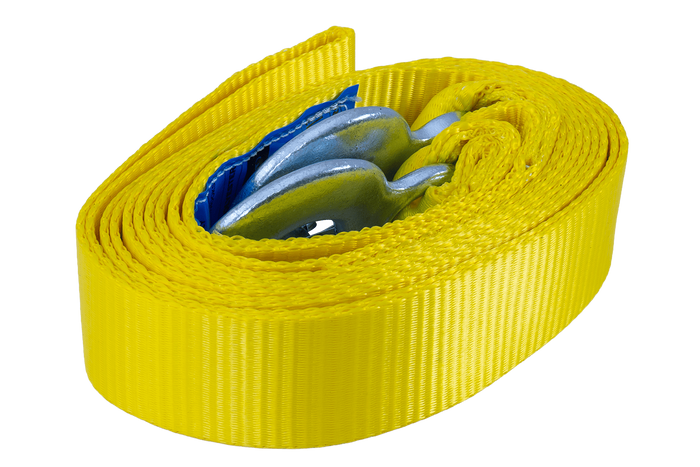 Cavo di traino con ganci UNITRAILER cinghia di traino 5m/50mm/6t giallo