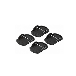 Set di quattro cuscinetti stabilizzatori per rimorchio KNOTT, dimensioni 18x14x4,5 cm.