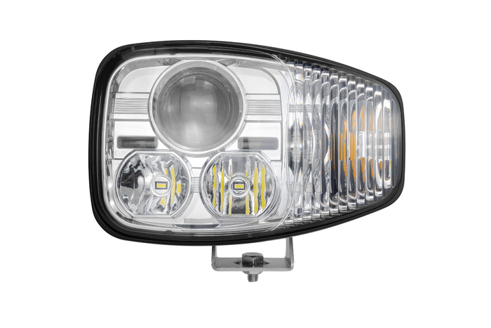 TT Technology TT.16610-L Fanale anteriore a LED 3 funzioni 21xLED 4450lm sinistro per JCB/Cat/Manitou/Volvo/Terex