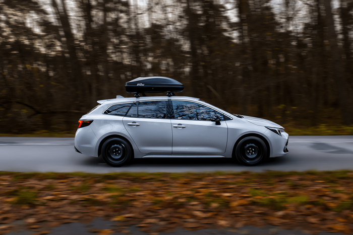 Box da tetto Inter Pack Stella 370, nero opaco