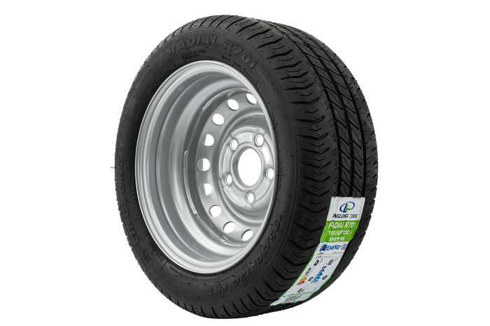 Ruota rinforzata per rimorchio LINGLONG TIRE 195/50 R13C 104/101N UNITRAILER RIM 5.5Jx13"H2 5x112 ET:30