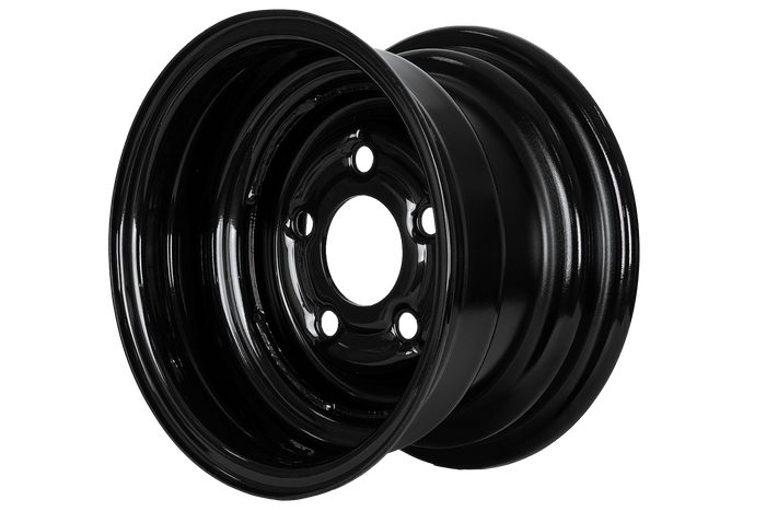 Cerchio in acciaio per rimorchio UNITRAILER nero 6Jx10"H2 5x112 ET:-4