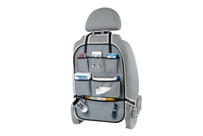 Organizer per auto LAMPA Premium a 6 tasche per sedile 41x60cm