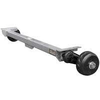 Assale frenato KNOTT VGB13M per rimorchio/porta auto 1350 kg 1510 mm 1880 mm 5x112