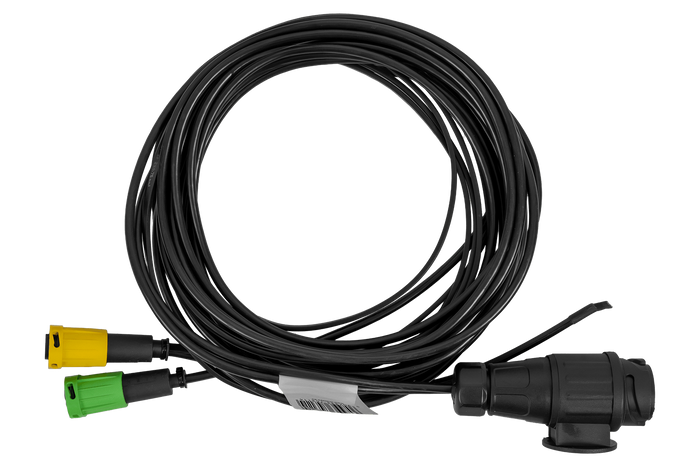 MANTES installazione elettrica, cablaggio per rimorchio barca 4,4 m, spina a 13 pin, 2 baionette a 5 pin