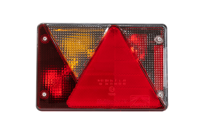 Luci posteriori ASPÖCK MULTIPOINT IV + cablaggio MANTES 4m 13PIN