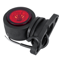 Lampada di segnalazione a LED FRISTOM FT-009A, universale, su braccio in gomma