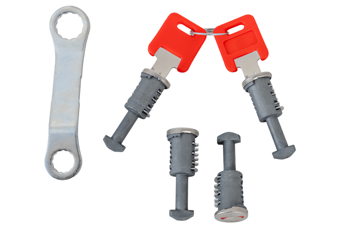  Set di lucchetti e chiavi G3 Pacific - 69.015