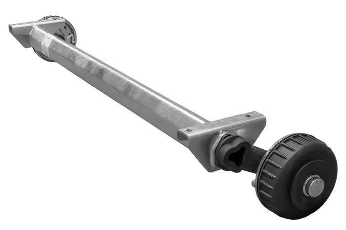 Assale frenato AL-KO EURO per rimorchio/portauto 1800 kg 1650 mm 2150 mm 5x112
