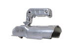 Gancio di traino a sfera STEELPRESS ZSK-0750C per rimorchio da 750 kg con timone tubolare da 50 mm