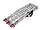 UNITRAILER ALR002 rampa pieghevole in alluminio per rimorchio 221 cm 340 kg con cinghia
