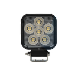 Faro da lavoro a LED con riflettore TT TECHNOLOGY NERO TT.13324 24xLED 1920lm quadrato