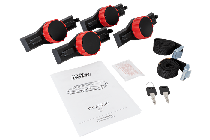 Box da tetto Inter Pack Monsun L antracite opaco