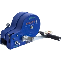 OUTLET Verricello manuale per rimorchio KNOTT 1150kg con cinghia
